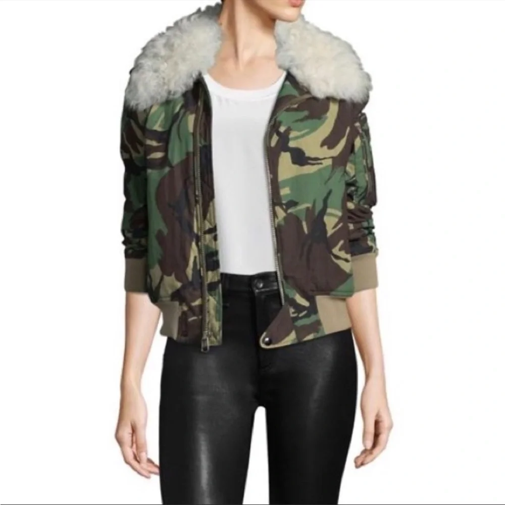 Rag & Bone Flight Camo Jacket M - Picture 6 of 6